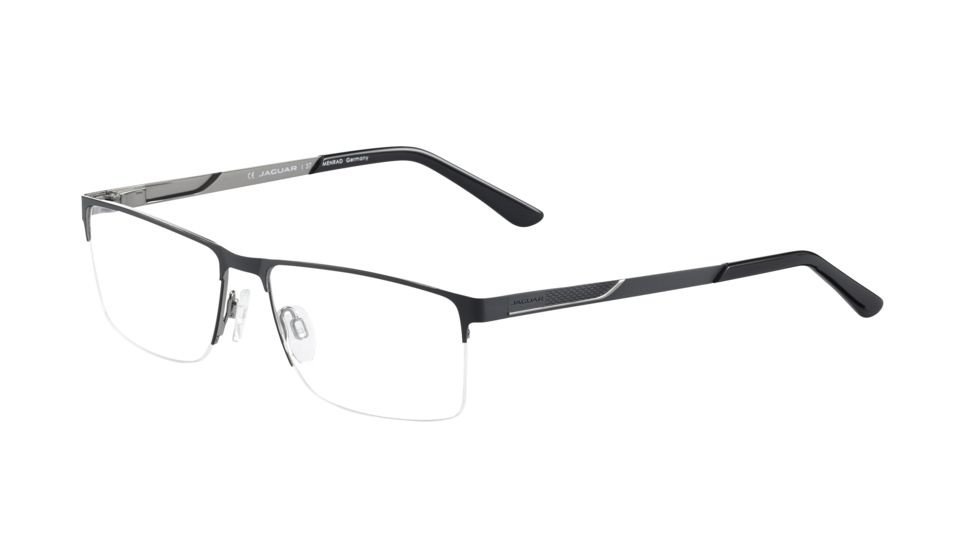 Jaguar 33080 Bifocal Prescription Eyeglasses, Black/Grey Frame, JG330801040BI