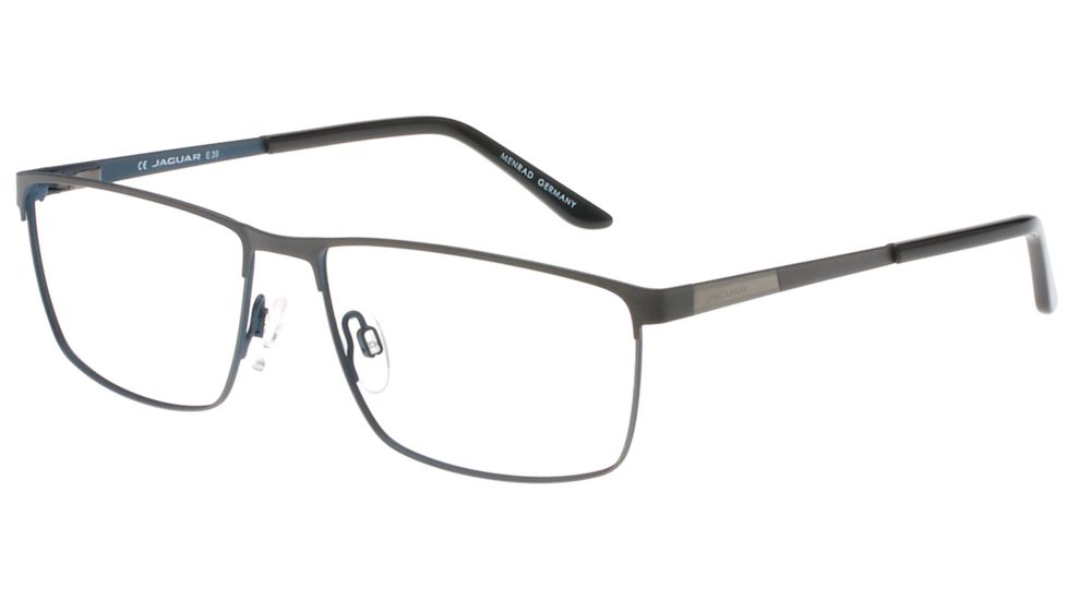 Jaguar 33087 Bifocal Prescription Eyeglasses, Grey/Blue Frame, JG330876500BI