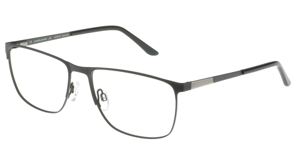 Jaguar 33088 Bifocal Prescription Eyeglasses, Black/Deep Green Frame, JG330881098BI