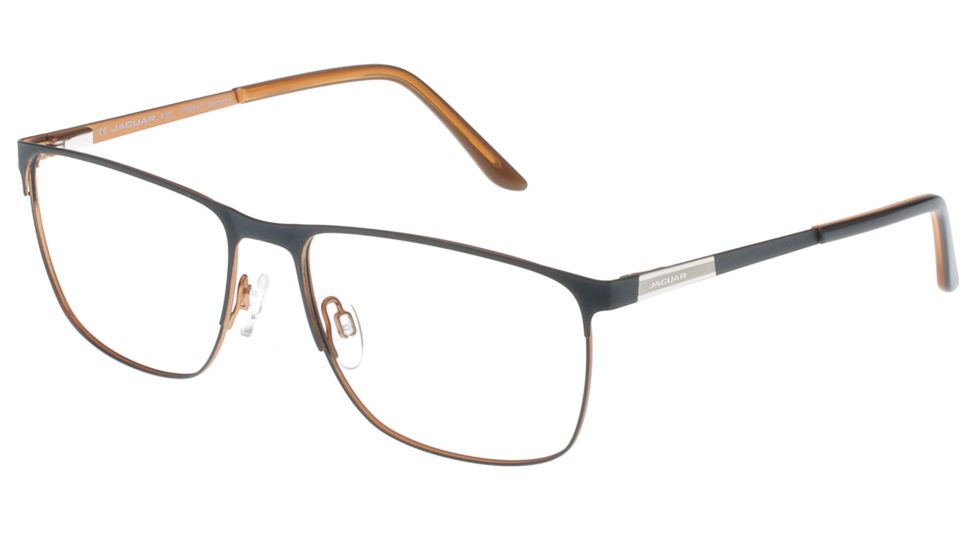 Jaguar 33088 Bifocal Prescription Eyeglasses, Deep Navy/Bronze Frame, JG330881061BI