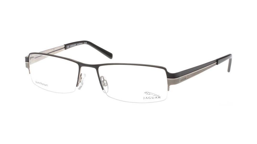 Jaguar 35028 Progressive Black-Gunmetal Mens Eyeglasses 35028-659PROG