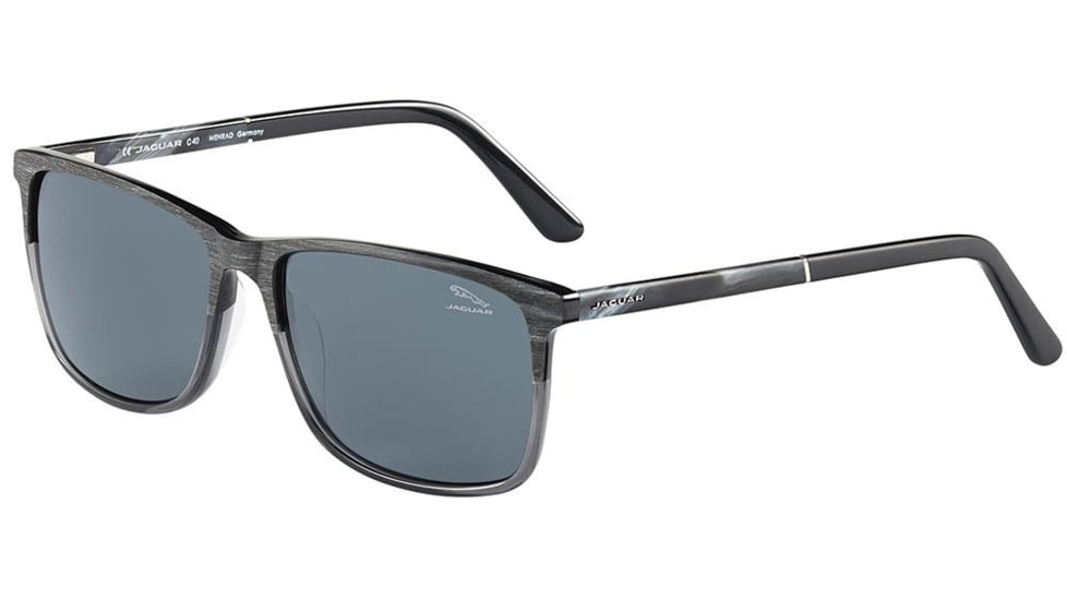 Jaguar 37120 Sunglasses - Mens, Brushed Grey, 57/16/145, JG371204430