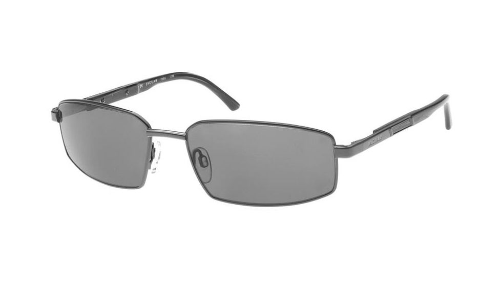 Jaguar 37300 Sunglasses - Gunmetal; Grey Lenses (008)