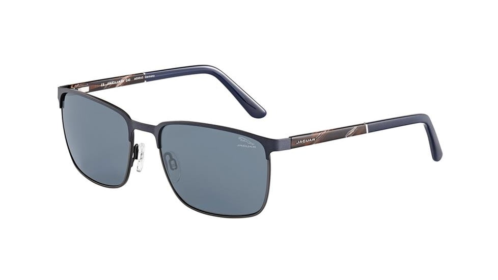 Jaguar 37355 Sunglasses - Mens, Navy/Gunmetal, 59/18/140, JG373553100