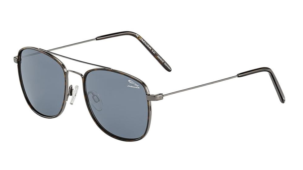 Jaguar 37457 Sunglasses - Mens, Silver/Tortoise, 54/19/145, JG37457544200