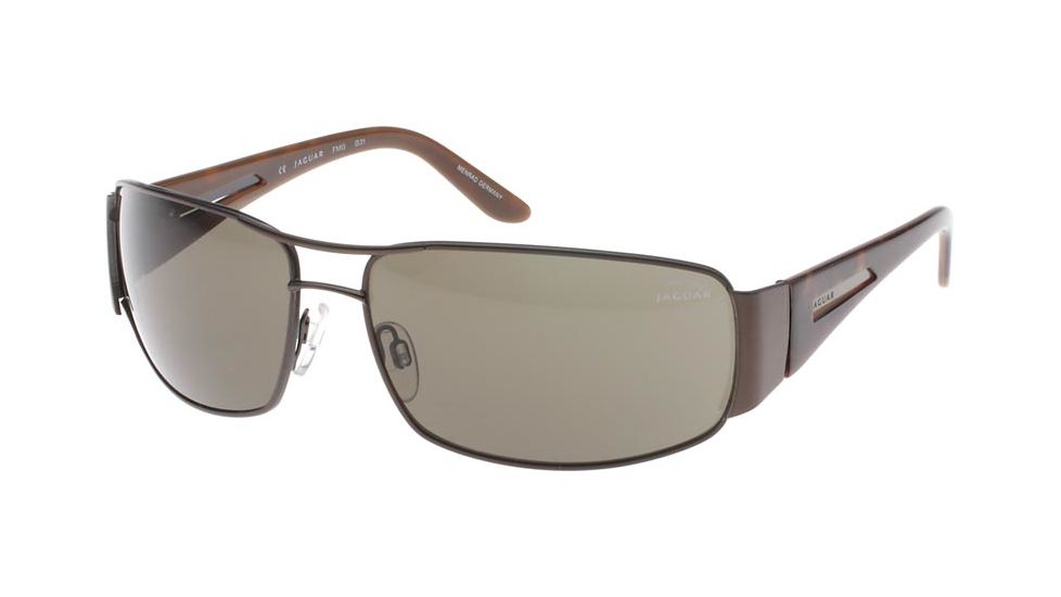 Jaguar 37528 Sunglasses with Brown Frame