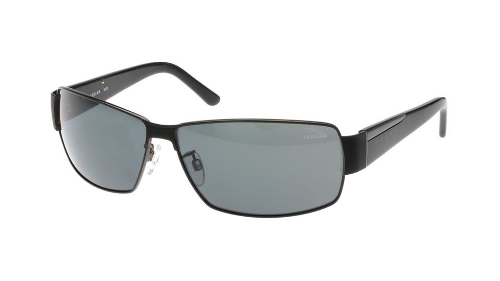 Jaguar 37537 Progressive Gunmetal-Black Frame,Grey Polarized Lenses Mens Sunglasses 37537-610PROG