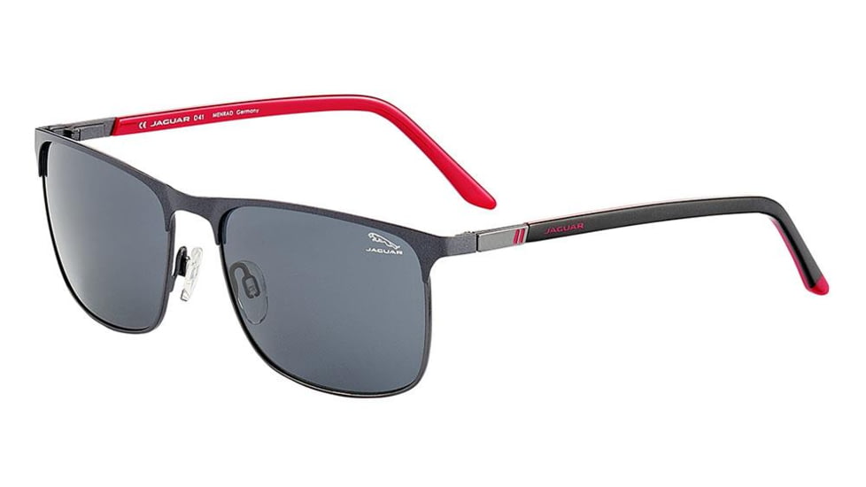 Jaguar 37582 Sunglasses - Mens, Grey/Burgundy, 58/17/140, JG37582581189