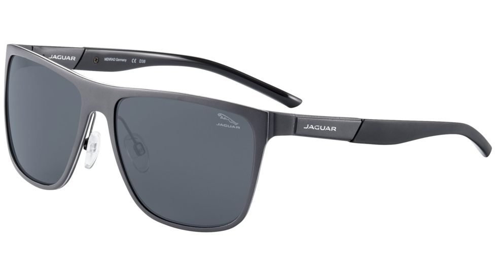 Jaguar 37719 Bifocal Prescription Sunglasses, Gunmetal/Silver Frame, JG37719650BI