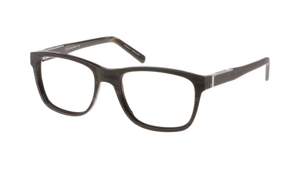 Jaguar 39110 Eyeglass Frames, Male, Wood Brown Frame, 52-18-140 39110-6471