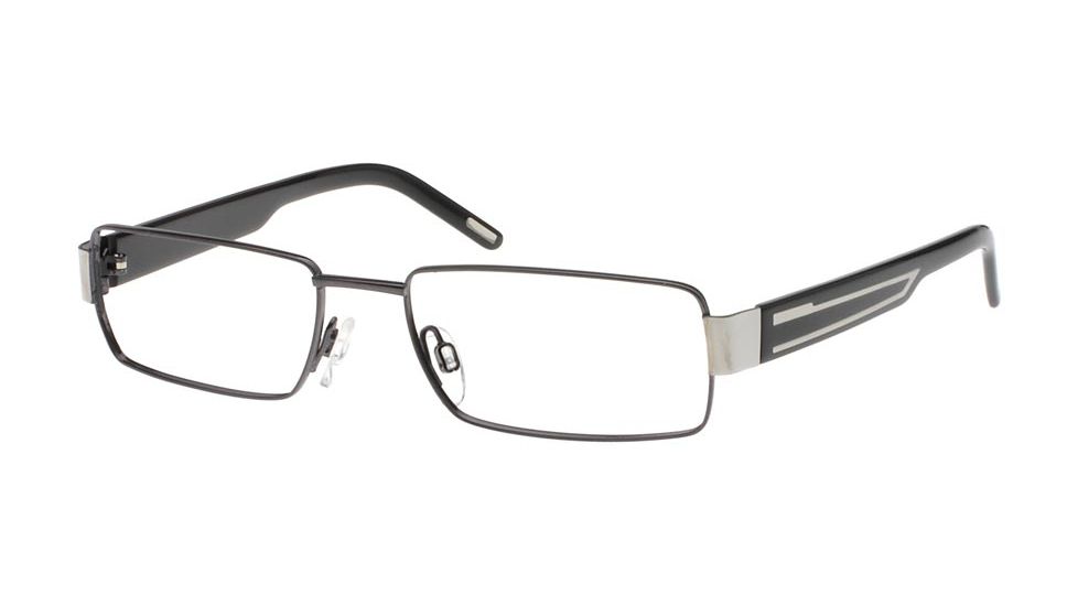 Jaguar 39330 Progressive Gunmetal-Grey-Black Mens Eyeglasses 39330-420PROG