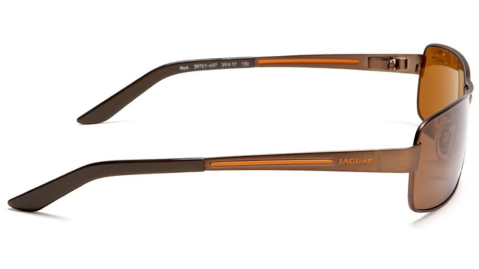 Jaguar 39701 Sunglasses with No-Line Progressive Rx Prescription Lenses, Select Frame Color Brown Frame