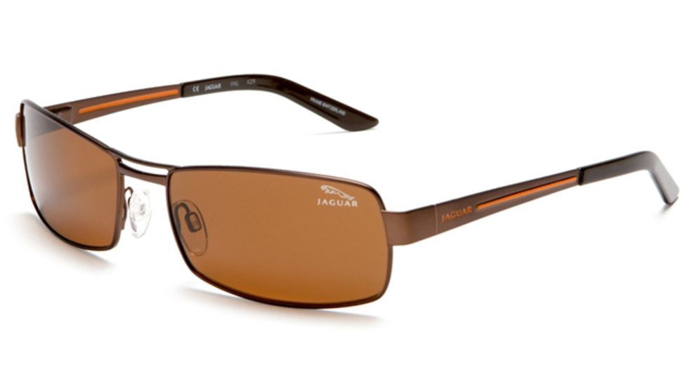 Jaguar Bifocal Sunglasses 39701 with Lined Bi-Focal Rx Prescription Lenses, Select Frame Color Brown Frame