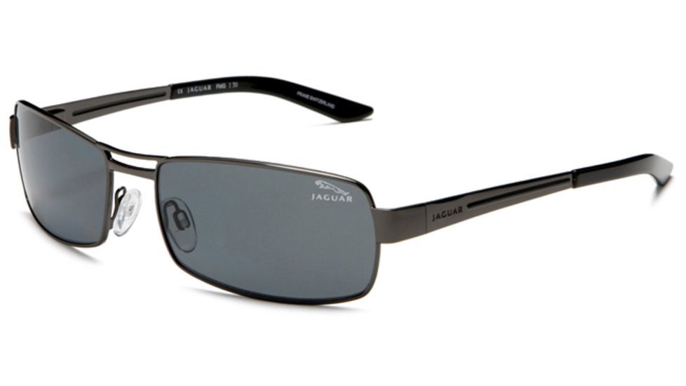 Jaguar Bifocal Sunglasses 39701 with Lined Bi-Focal Rx Prescription Lenses, Select Frame Color Gunmetal Frame