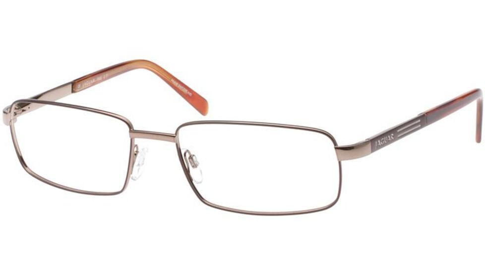 Jaguar Eyeglasses 33032 with No-Line Progressive Rx Prescription Lenses, Select Frame Color Black-Brown-Gunmetal Frame