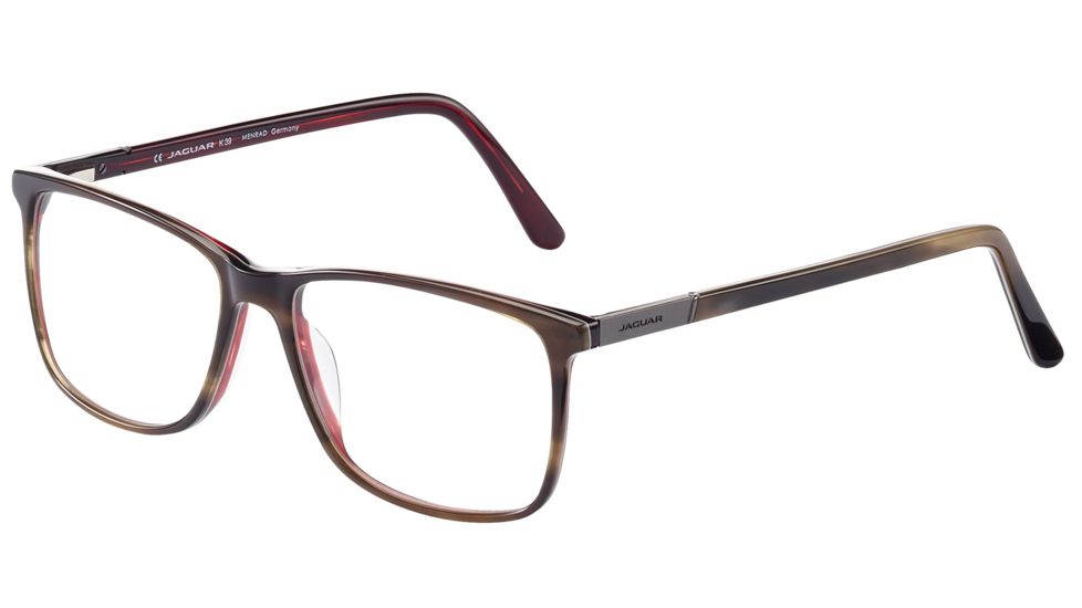 Jaguar 31025 Eyeglasses, Mens, Brown-Burgundy, 56-16-145, JG310254521