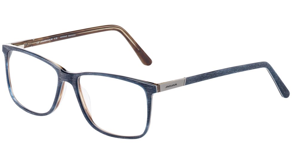 Jaguar 31025 Eyeglasses, Mens, Denim-Brown, 56-16-145, JG310254522