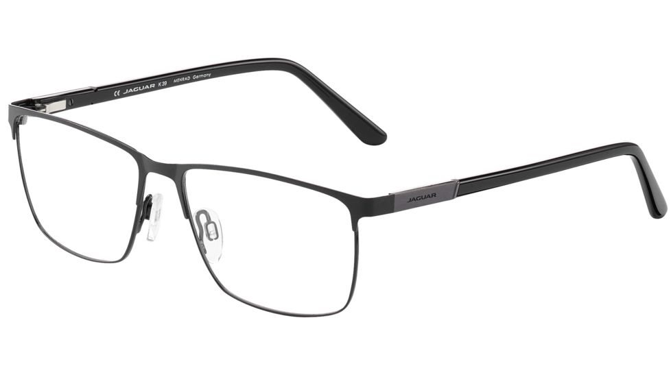Jaguar 33092 Eyeglasses, Mens, Black, 60-16-145, JG330921129