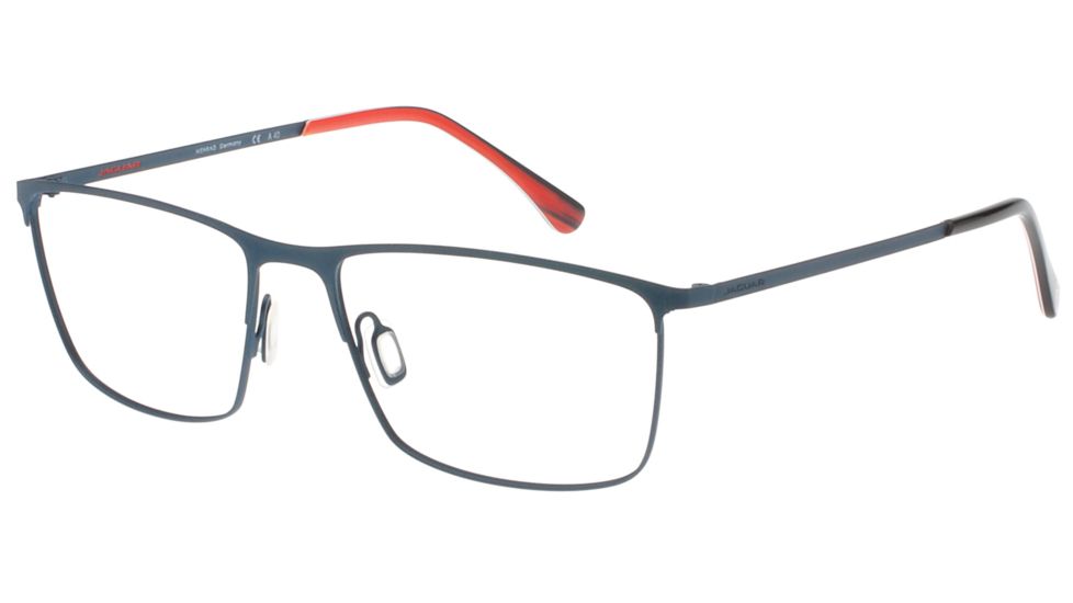 Jaguar 33820 Eyeglasses, Mens, Navy-Orange, 56-17-140, JG338201118