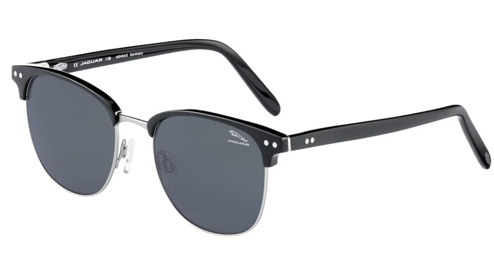 Jaguar 37451 Sunglasses, Mens, Black-Gunmetal, 52-19-145, JG374518840