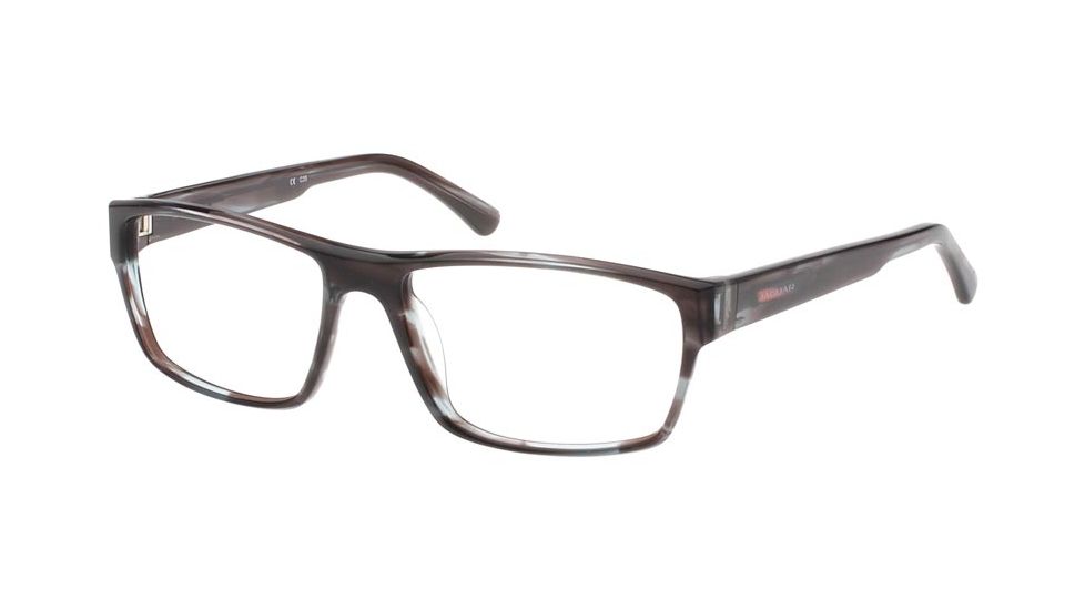 Jaguar Performance 31800 Men Eyeglasses, Charcoal Crystal-Red, 57-17-140 31800-6542