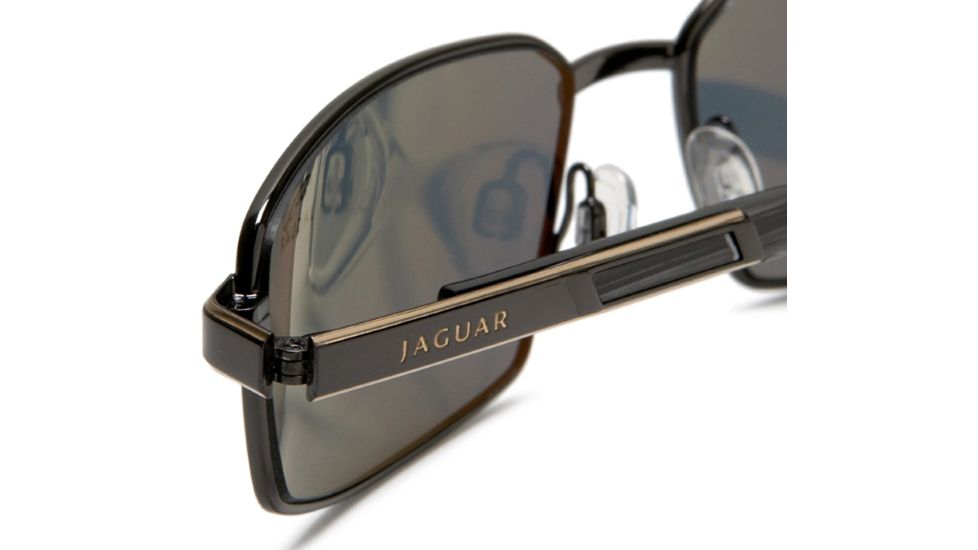 Jaguar Polarized Lenses Sunglasses, Gunmetal Frame / Grey Lenses, Polarized 37300-009
