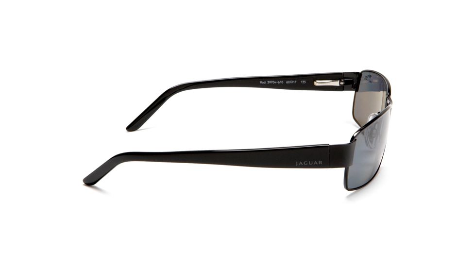 Jaguar Polarized Lenses Sunglasses 39704, Jaguar 39704 Sunglasses Styles Black Frame / Grey Polarized Lenses