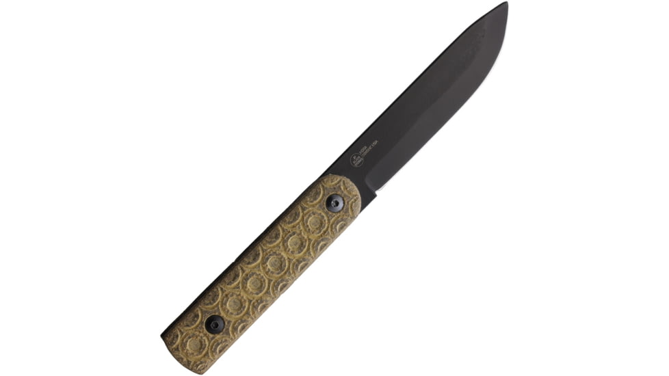Jason Perry Blade Works Puukko Fixed Blade OD Green