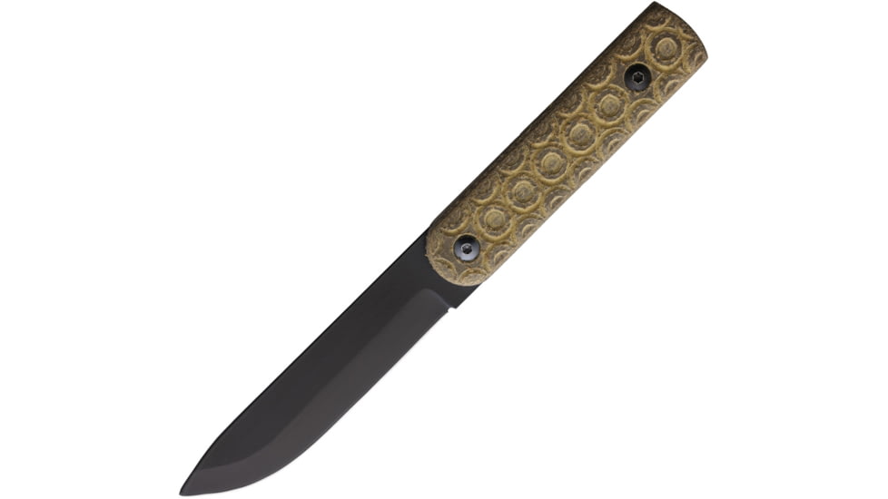 Jason Perry Blade Works Puukko Fixed Blade OD Green