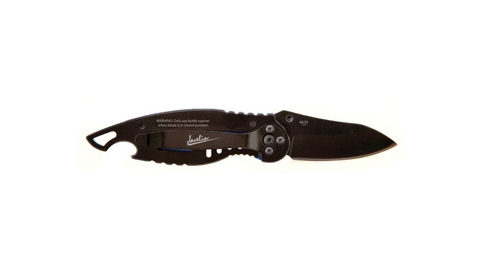 Javelin Bok Bottle Opener Knife, Blue 6630