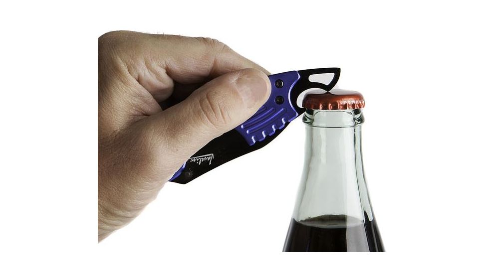 Javelin Bok Bottle Opener Knife, Blue 6630