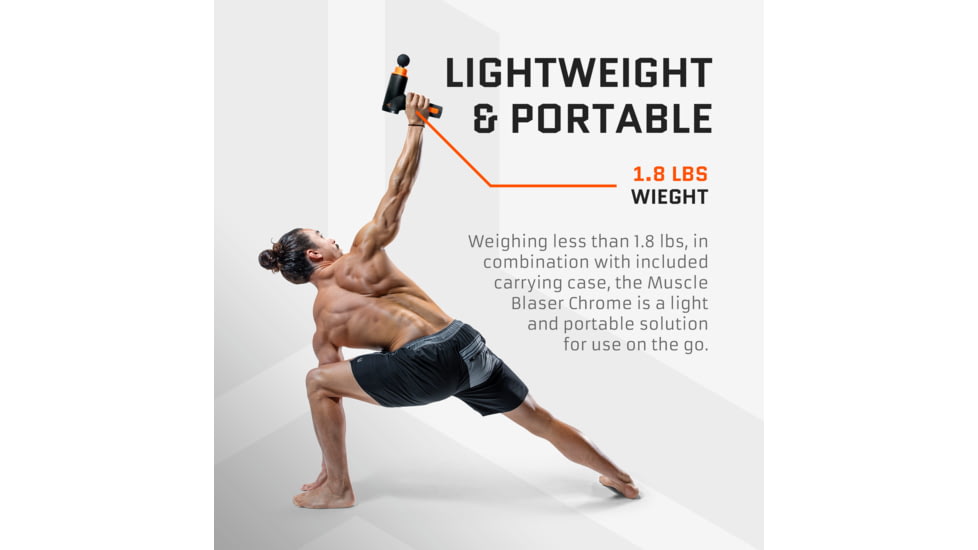 Jawku Chrome Muscle Blaster, Black/Orange, MB-Chrome