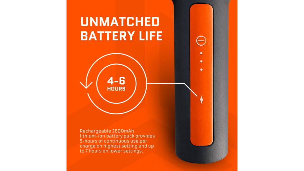 Jawku Chrome Muscle Blaster, Black/Orange, MB-Chrome