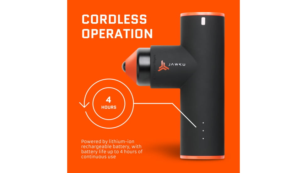 Jawku Mini Muscle Blaster, Black/Orange, MB-Mini