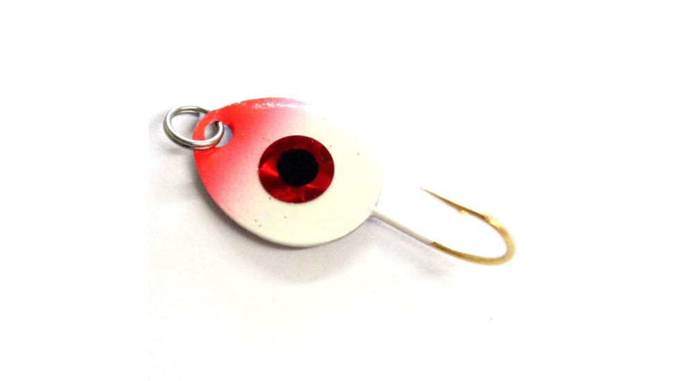 JB Lures GE86P Gem-N-Eye #8 Red-Glow 2/Pack, GE86P