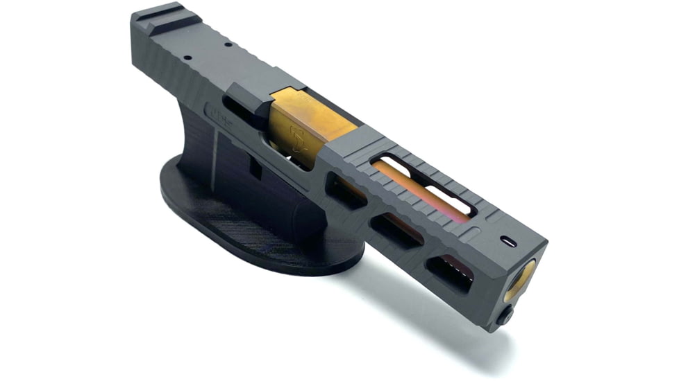 JCS Weapon Designs G19 Bonesaw Slide, RMR Cut, Glock 19, Sniper Grey, G19-BSS-RMR-SGR