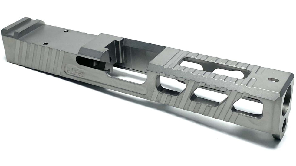 JCS Weapon Designs G17 Bonesaw Slide, RMR Cut, Glock 17, Stainless Steel, G17-BSS-RMR-SS