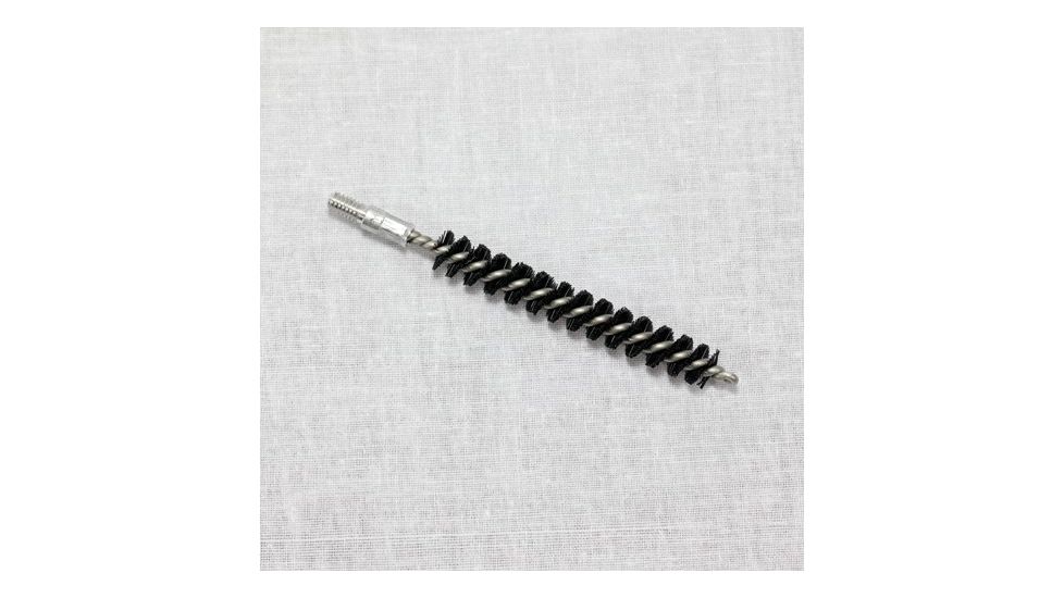 J. Dewey .17 cal. Pistol/Rifle Brush, Silver/Black, n/a B17PNA