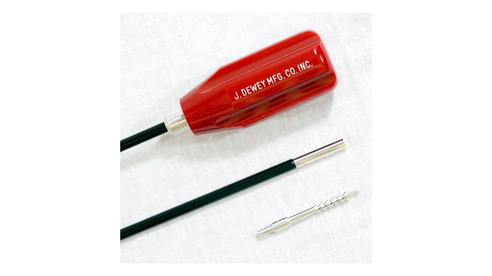 J. Dewey .27 cal. &amp; up 36" Copper Eliminator rod, Red/Black/Silver, n/a 30CA36