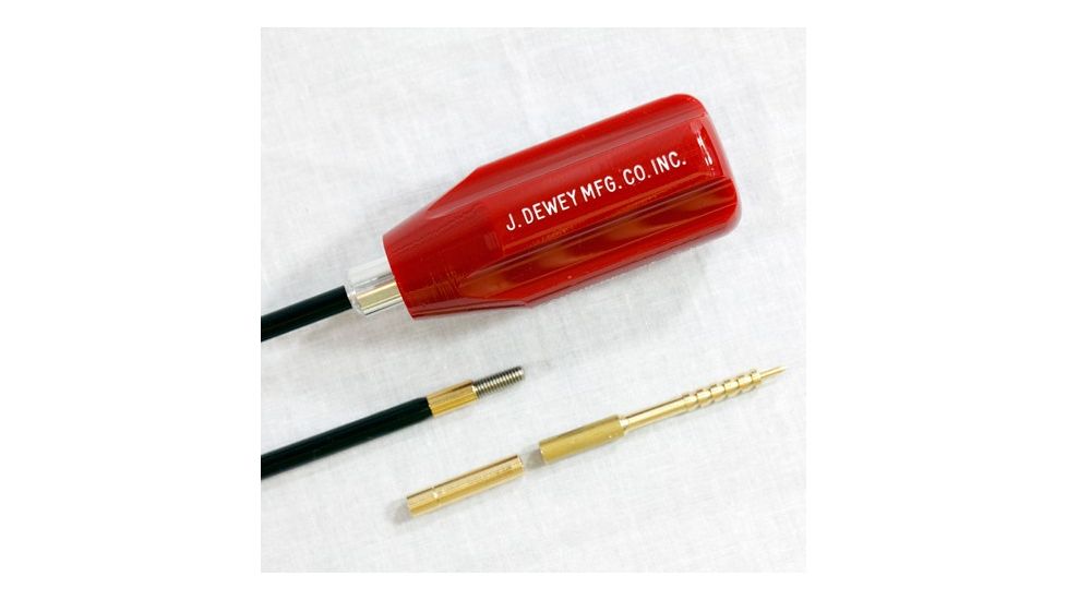 J. Dewey 22C-36 Dewey Nylon Coated Rod, Red/Black, n/a 22C36, EDEMO1