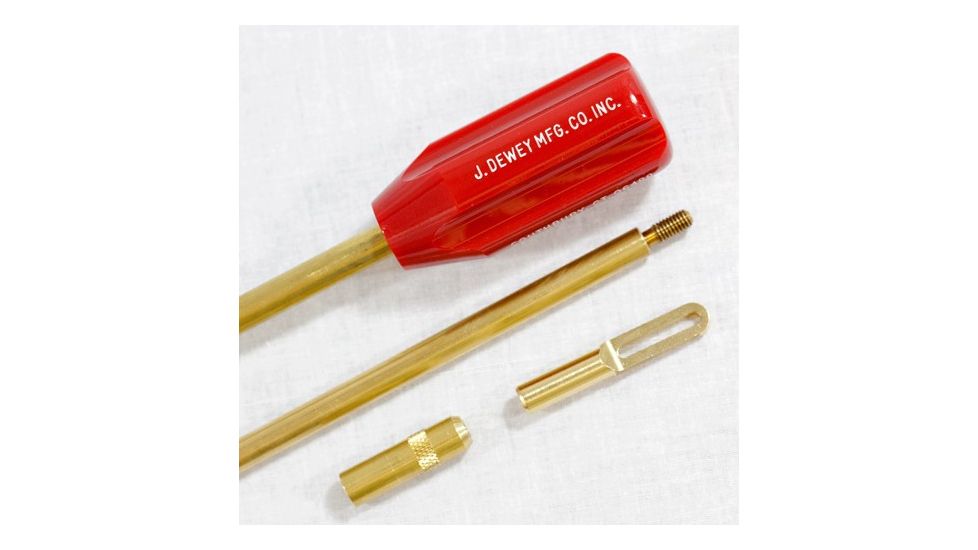 J. Dewey 26-SBB Deluxe Brass Rod, Red/Brass, n/a 26SBB