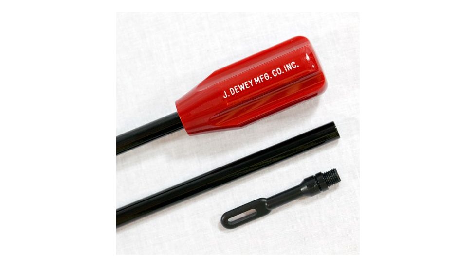 USED J. Dewey 34SC Rod-Two Piece Nylon Coated, Red/Black, 34SC, EDEMO1, Used, Condition Like New, Inspect and Rebox