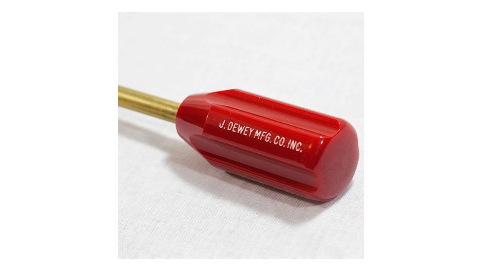 J. Dewey CHS Shotgun-Chamber cleaning rod, Red/Brass, n/a CHS