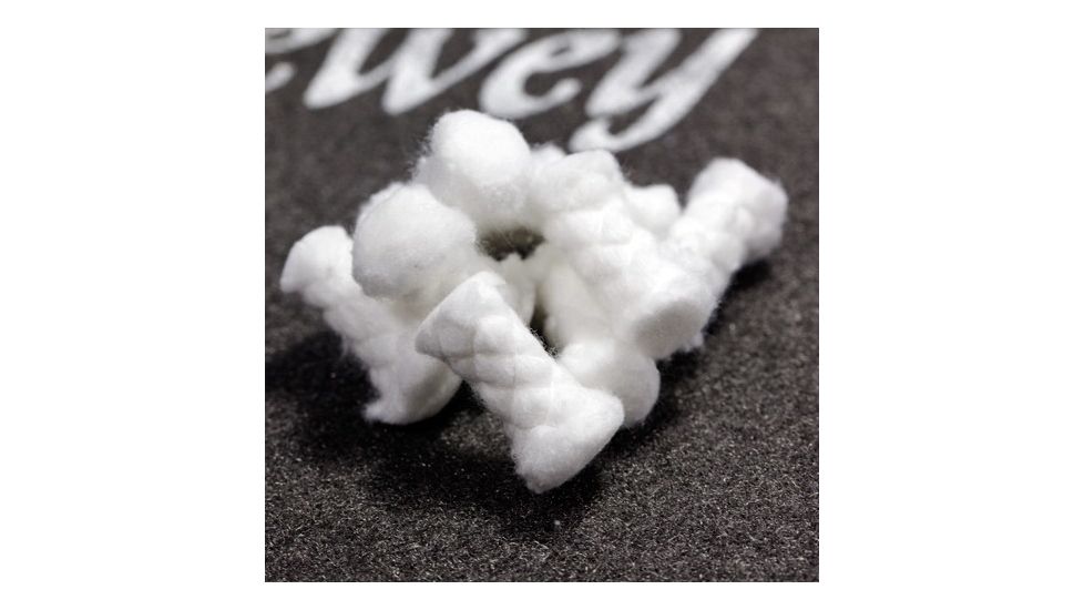 J. Dewey CT-1   3/8in. x 1in. Cotton Rolls (50 pack), White, n/a CT-1