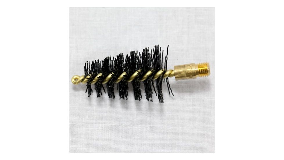 J. Dewey FB-12  .410-12 gauge tapered nylon brush, Black/Brass, n/a FB-12