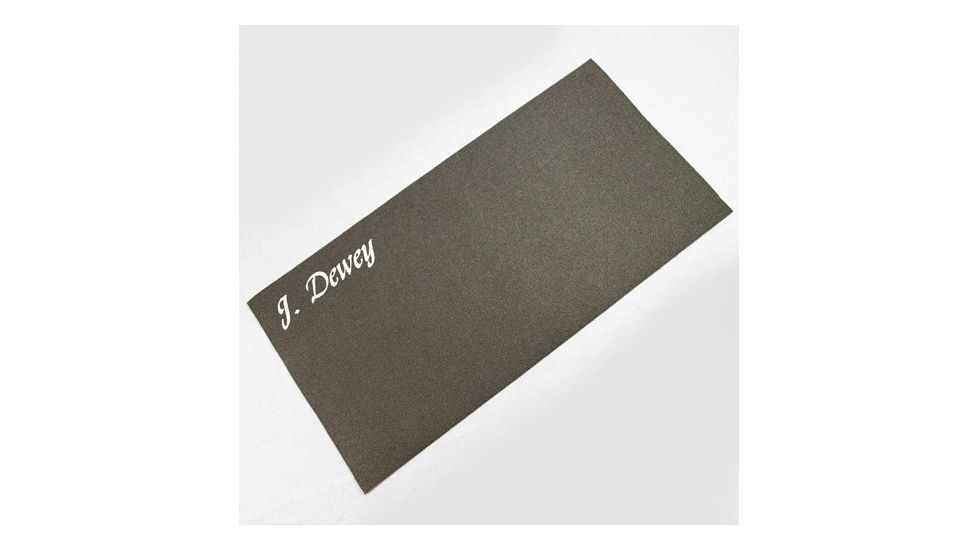J. Dewey MT-1 Gun cleaning mat 12in. x 24in., Grey, n/a MT-1