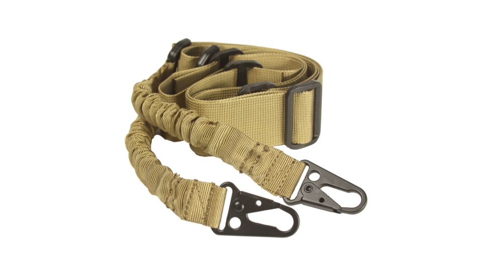 JE Machine Tech 2 Point Bungee Sling, Tan, TS-SL9T