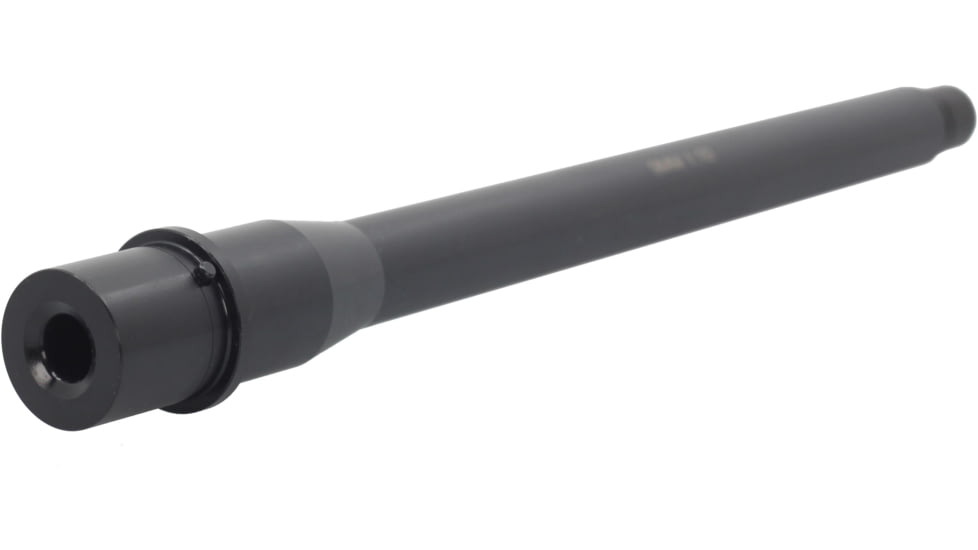 JE Machine Tech AR-15 9mm Threaded Pistol Barrel, 10.5in, 1-10 Twist, Direct Blowback, 1/2x36, 4150 CrMoV Steel, Nitride, Black, PS-BAL25