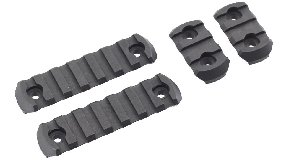 JE Machine Tech AR-15 Ultra-Lightweight Minimalist Full Top Rail Handguard, 15in, Black, PS-223MLK15KBLK-F