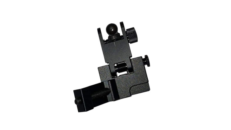 JE Machine Tech Offset Fixed Front and Rear Sight, Black, TS-PS9B-AL